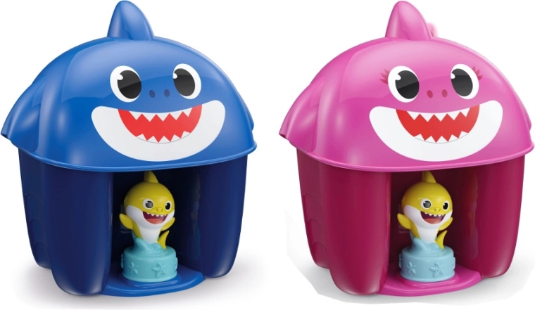 Clemmy emmer BABY SHARK – zachte bouwstenen voor de allerkleinsten
