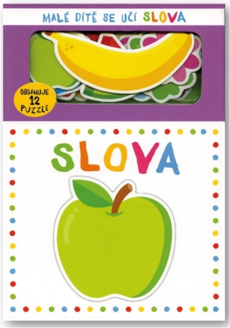 Klein kind leert woorden met inlegpuzzel - Svojtka & Co.