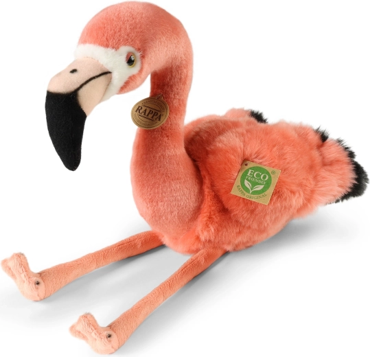 Rappa pluchen flamingo 36 cm eco-friendly