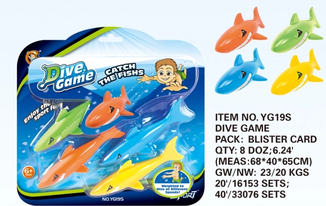 Vang je Duikende Haai