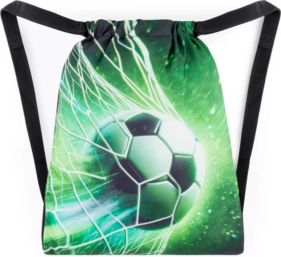 Bagmaster stoffen zakje Lumi 25 B voor pantoffels en gym – voetbal