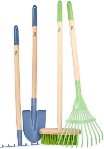 Set groot tuingereedschap Adam Toys