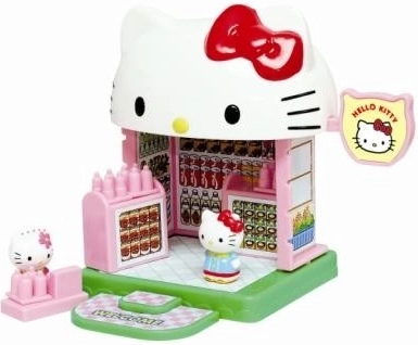 Hello Kitty mini restaurant en mini winkel