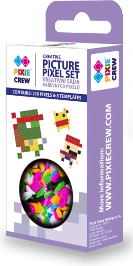 PIXIE CREW creatieve pixels-set – 250 pixels en 8 sjablonen