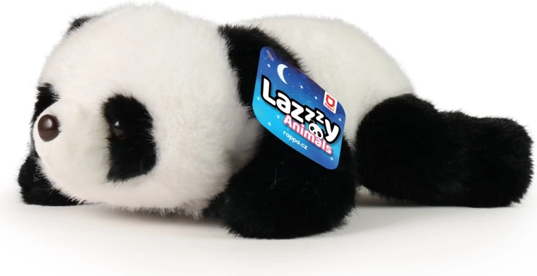 Pluche liggende panda 29 cm Lazzy Animals