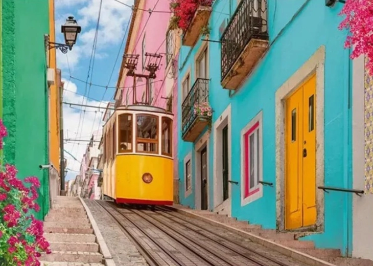 Ravensburger puzzel Tramnet 1000 stukjes