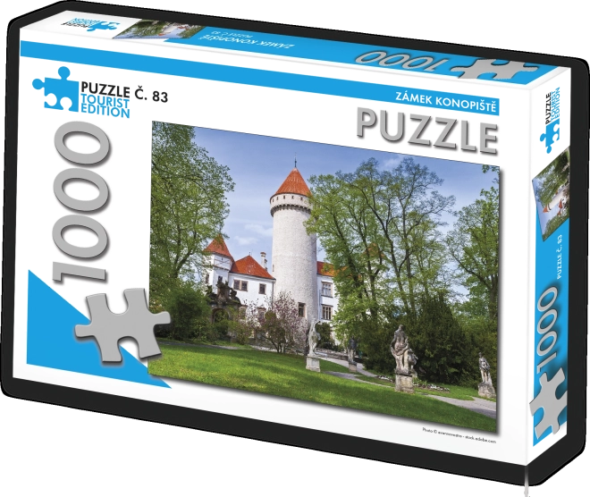 Puzzel Kasteel Konopiště 1000 stukjes