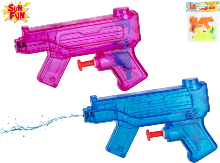 Sun Fun waterpistool 11 cm – set van 2 stuks
