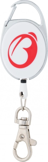 Bagmaster witte sleutelhanger voor chip of sleutels