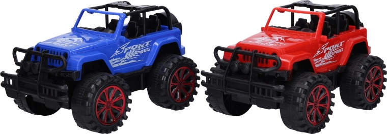 Terreinwagen 22 cm met wrijvingsmotor