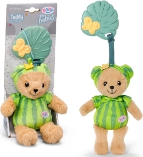BABY born voor baby's teddybeer Teddy watermeloen, 18 cm