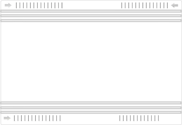 Universele PVC-boekomslag, 25 stuks