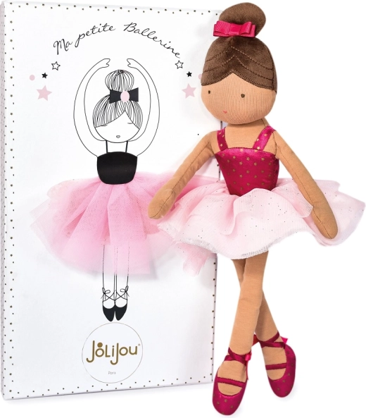 Doudou Jolijou poppen ballerina Isadora 35 cm