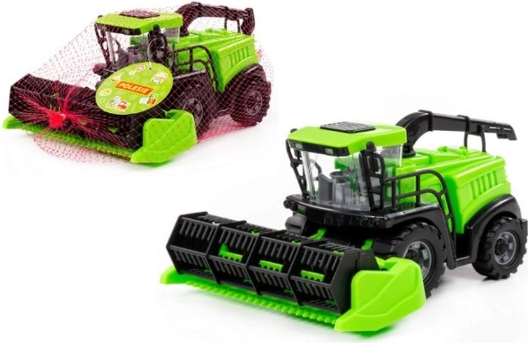 Polesie Nr. 1 kindermaaidorser met vliegwielaandrijving groen
