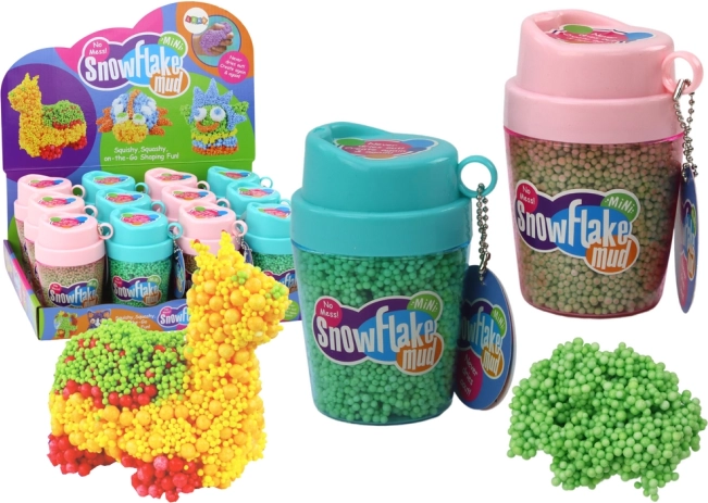 Squishy schuimballetjes in bekertje groen