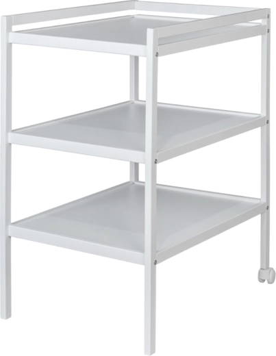 Houten aankleedtafel PETITE&MARS Lumi White Wood