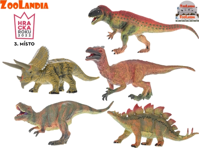 Zoolandia dinosaurus – realistische figuur 20–25 cm