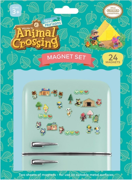 Set Animal Crossing-magneten, 21 stuks