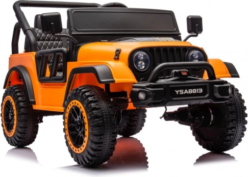 Accuauto 24V voor kinderen oranje