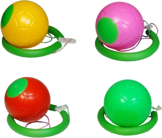 Springbal met ring – behendigheidsspeelgoed voor kinderen