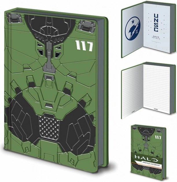 Premium gelinieerd A5-notitieboek HALO