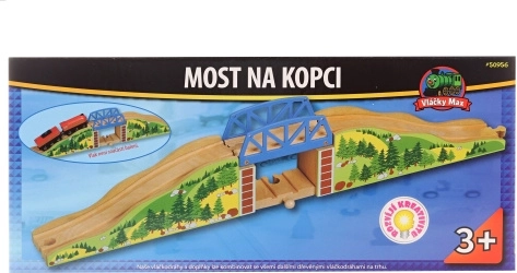 Treintjes Max heuvelbrug voor houten treinbanen