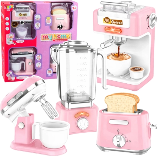 Kinderset keukenapparaten met licht en geluid