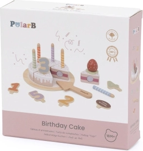 Houten verjaardagstaart PolarB