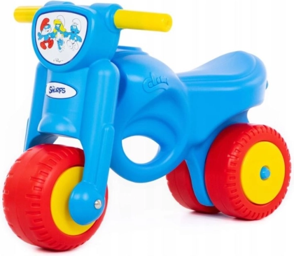 Kinderloopfiets driewieler met Smurfen-motief Polesie