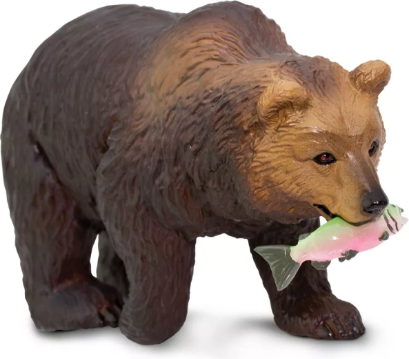 Grizzlybeer-figuur Safari Ltd.