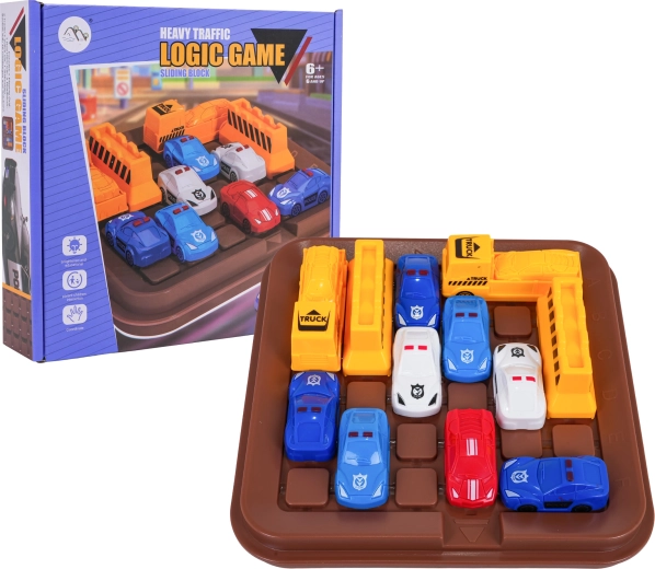 Logisch spel Traffic – verkeerspuzzel voor kinderen