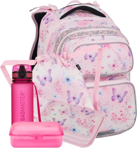 Bagmaster DOPI grote schoolset voor eersteklassers – vlindertjes