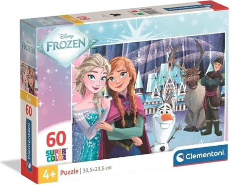 Clementoni SuperColor puzzel Frozen 60 stukjes