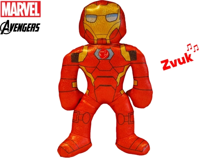 Iron Man figuur 38 cm met geluid op batterijen