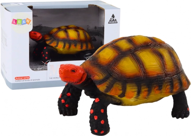 Verzamelfiguur schildpad – bruin‑zwart