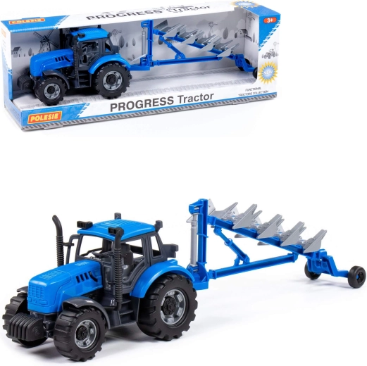 Kindertractor Progress met ploeg