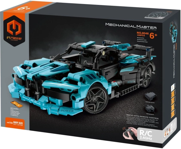 Programmeerbare RC-bouwset sportwagen iM.MASTER, 439 onderdelen