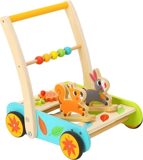 Babu houten loopwagen Bos