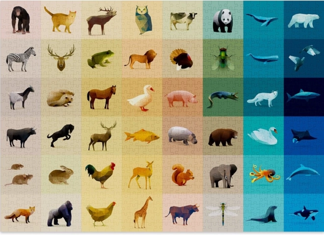 Puzzle CLOUDBERRIES Fauna 1000 stukjes