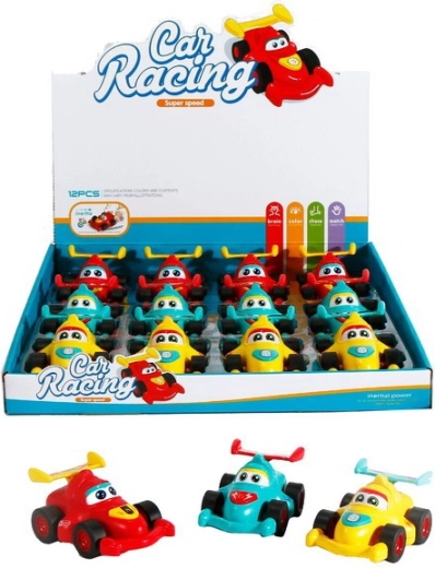 Metalen formule 10 cm met wrijvingsmotor