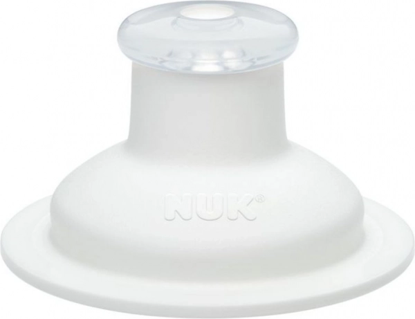 NUK vervangende siliconen drinktuit Push-Pull wit