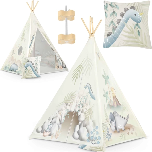 Kinderteepee NUKIDO – dinosaurussen