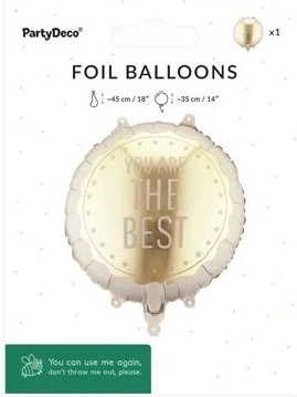 Folieballon You Are The Best 35 × 35 cm mixvariant