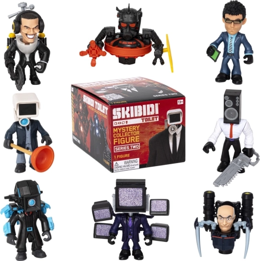 Skibidi Toilet mystery verzamelfiguur serie 2