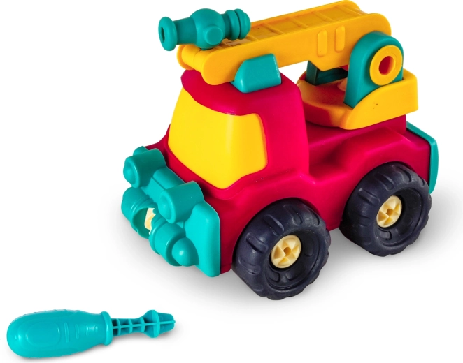 Schroefconstructieset kleine constructeur – brandweer