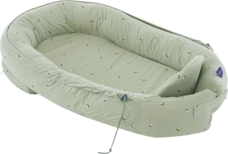 Träumeland babynestje premium fiore groen