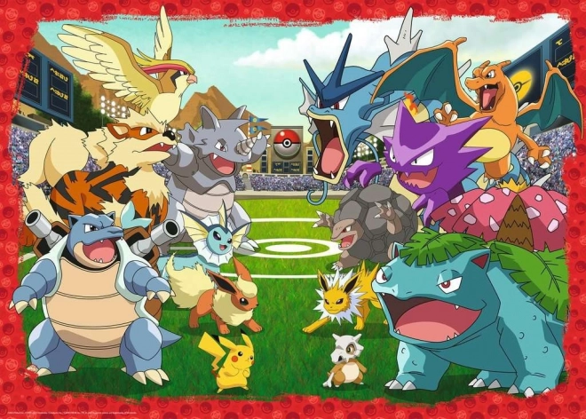 Puzzel 1000 stukjes POKEMON Ultieme strijd Ravensburger