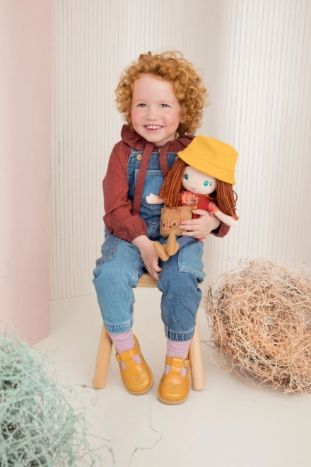 Lilliputiens pop Lea met handtas