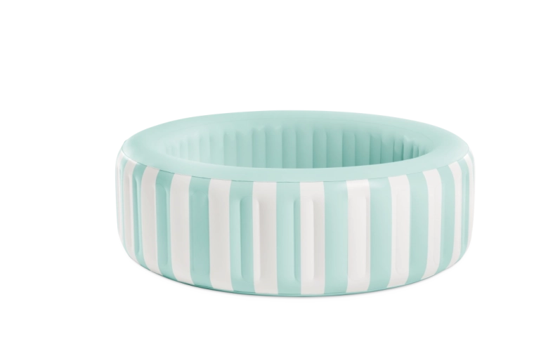 Opblaasbaar kinderzwembad Coastal Luxe gestreept