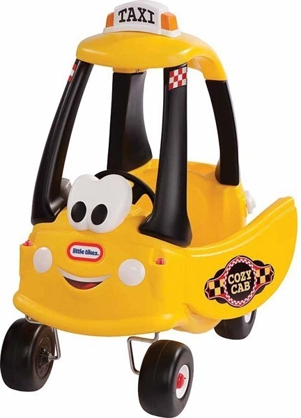 Little Tikes loopauto Cozy Coupe taxi voor kinderen – geel